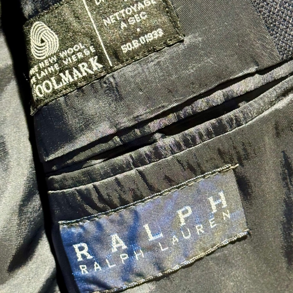 Ralph Lauren Wool Blazer Sport Coat Two Button Classic Fit 38R‎